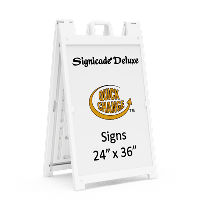 A-frame sign
